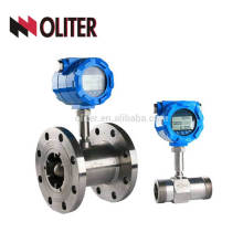 stainless steel liquid sewage turbine flow meter water